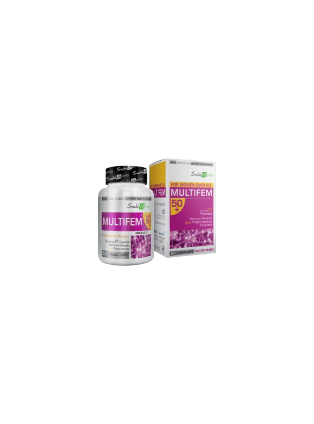 Suda Vitamin Vitamins For Woman Over 50 MultiFem 50+ 50 Kapsül - Suda Vitamin