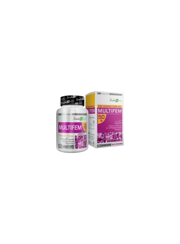 Suda Vitamin Vitamins For Woman Over 50 MultiFem 50+ 50 Kapsül - 1