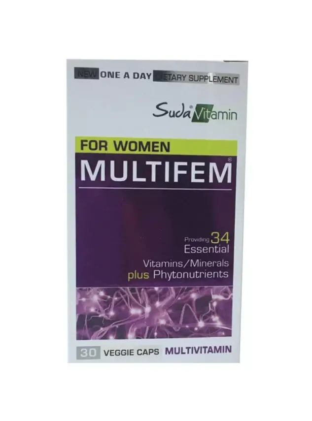 Suda Vitamin Vitamins For Women MultiFem 30 Kapsül - 1