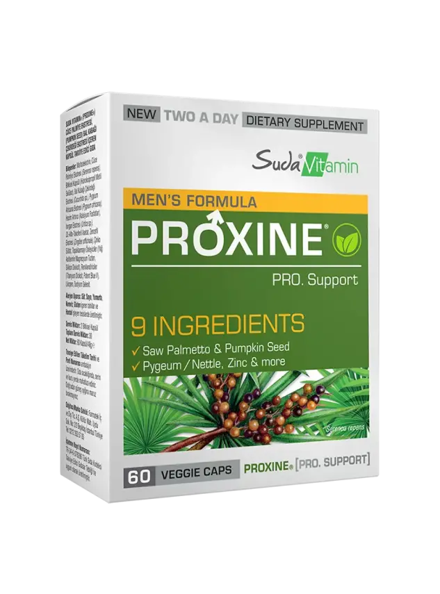 Suda Vitamin Vitamins Mens Formula Proxine Pro Support 60 Kapsül - 1