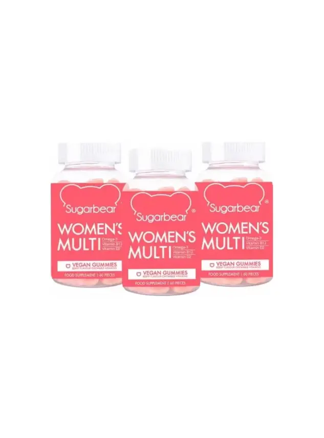 Sugar Bear Women's Multi Vitamins 3 Aylık Set - 2