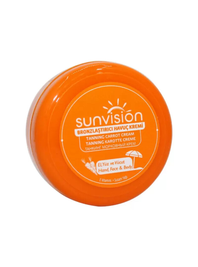 Sunvision Bronzlaştırıcı Havuç Kremi 100 ml - Poblex