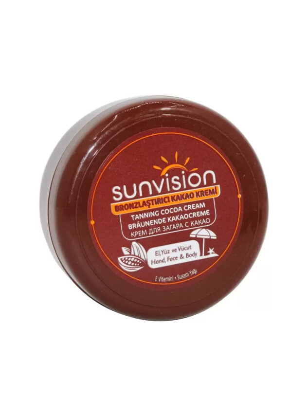 Sunvision Bronzlaştırıcı Kakao Kremi 100 ml - Poblex