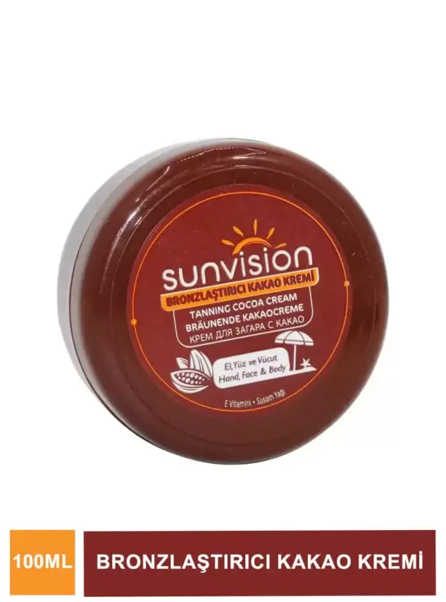 Sunvision Bronzlaştırıcı Kakao Kremi 100 ml - 2