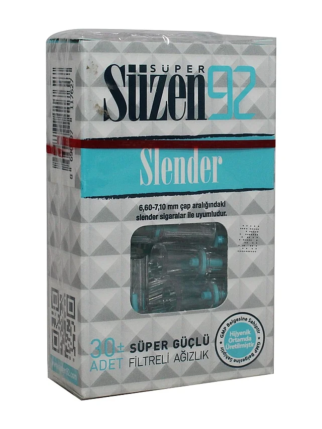 Süper Süzen 92 Slender Filtre Ağızlık 30 lu - 1