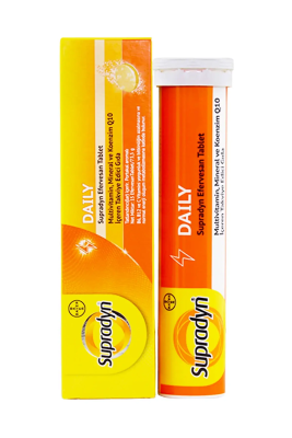 OUTLET - Supradyn Daily Efervesan 15 Tablet - Bayer