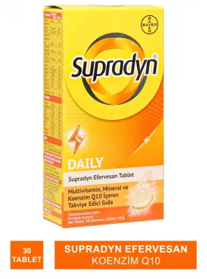 Outlet - Supradyn Efervesan Koenzim Q10 30 Tablet - Outlet