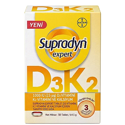 Supradyn Expert D3K2 30 Tablet - Bayer