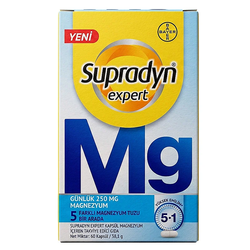 Supradyn Expert Magnesium Complex 60 Kapsül - 1