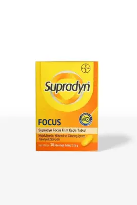 Supradyn Focus 30 Tablet - Bayer