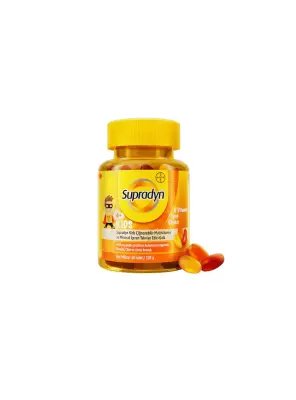 Supradyn Kids Multivitamin ve Mineral 60 Çiğnenebilir Tablet - 1