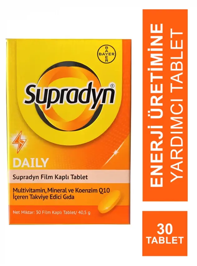 Supradyn Koenzim Q10 Multivitamin 30 Tablet - 1