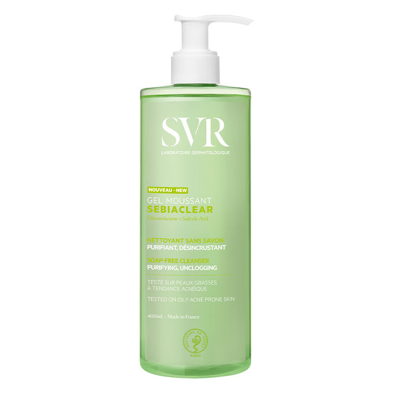SVR Sebiaclear Gel Moussant 400ml - 1