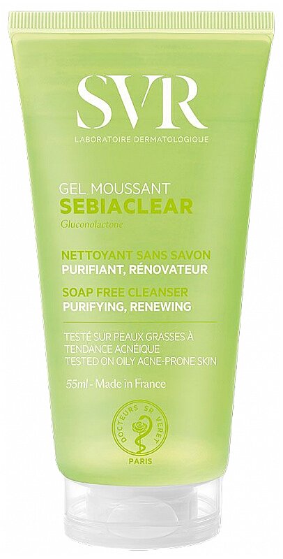 SVR Sebiaclear Gel Moussant 55 Ml - 1