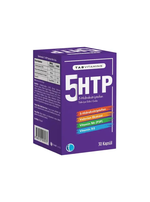 TabVitamins 5HTP 30 Kapsül - 1
