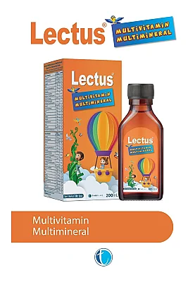Tab İlaç Lectus Multivitamin Mutlimineral Şurup 200 ml - Tabilaç