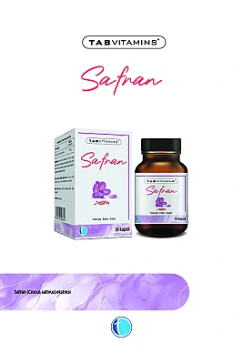 Tab Vitamins Saffran 50 mg 30 Kapsül - Tabilaç