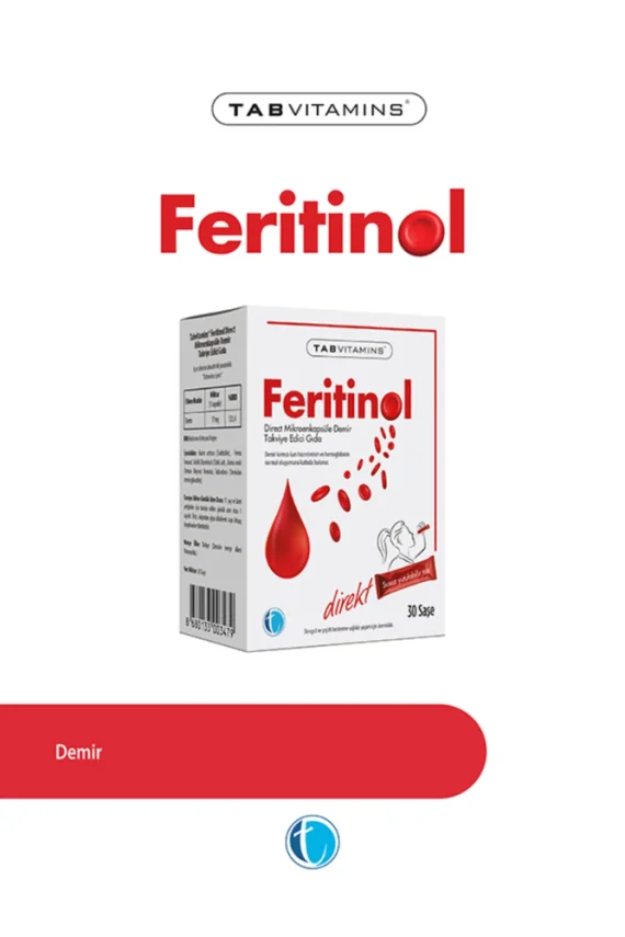 Tabvitamins Feritinol 30 Saşe - 1