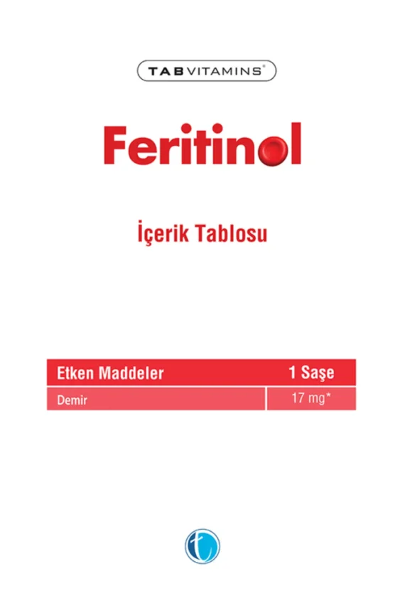 Tabvitamins Feritinol 30 Saşe - 3