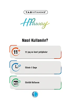 Tabvitamins Hpaway 30 Saşe - 3