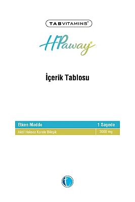 Tabvitamins Hpaway 30 Saşe - 2