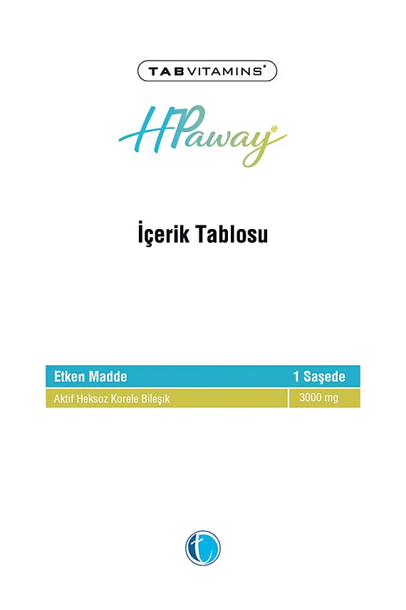 Tabvitamins Hpaway 30 Saşe - 2