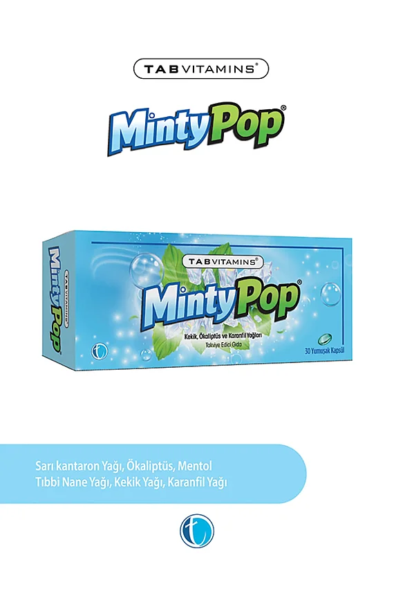 TabVitamins Mintypop 30 Yumuşak Kapsül - 1