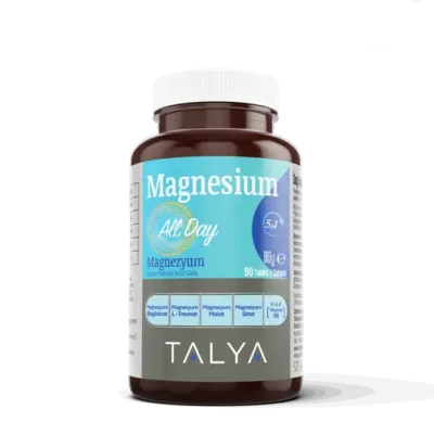 Talya Magnezyum All Day 90 Tablet - Talya