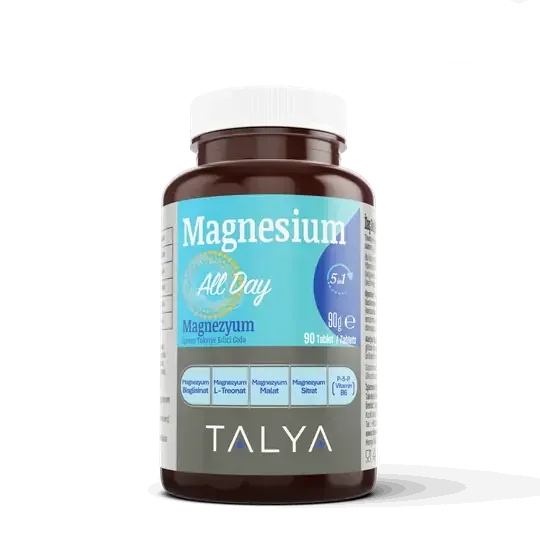 Talya Magnezyum All Day 90 Tablet - 1