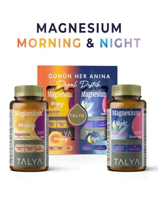 Talya Magnezyum Morning & Night 2’li Destek Seti - 1