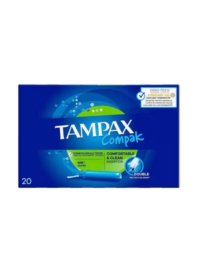 Tampax Compak Süper Tampon 20 Adet - 2