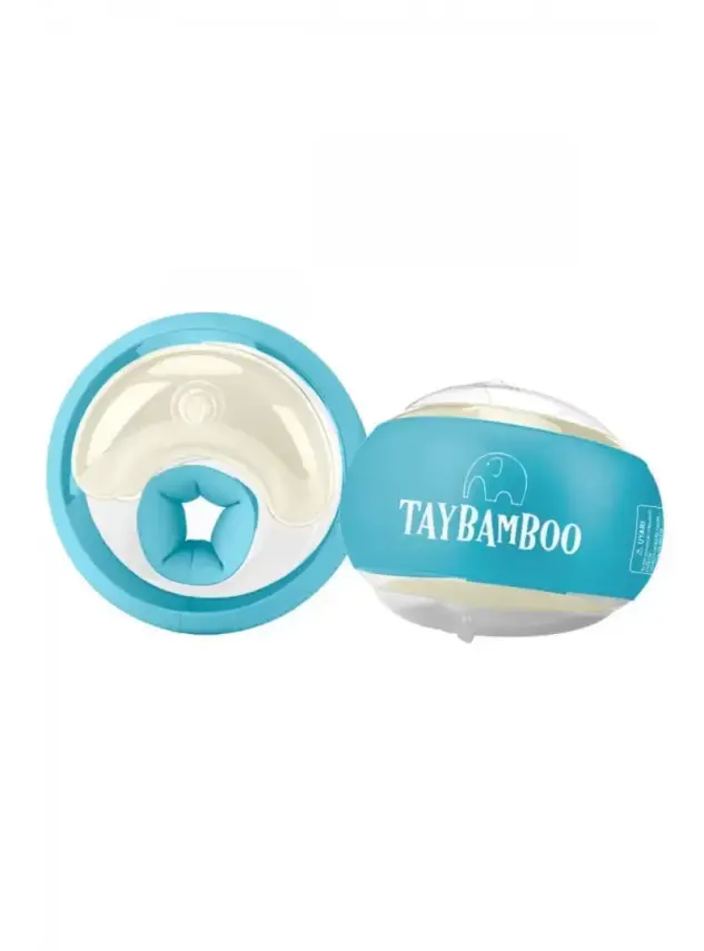 Taybamboo Classıcs Yuvarlak Üç Hava Odalı Yüzme Yardımcısı Kolluk - Mavi - Small (1-5 Yaş 6-19kg) - 1