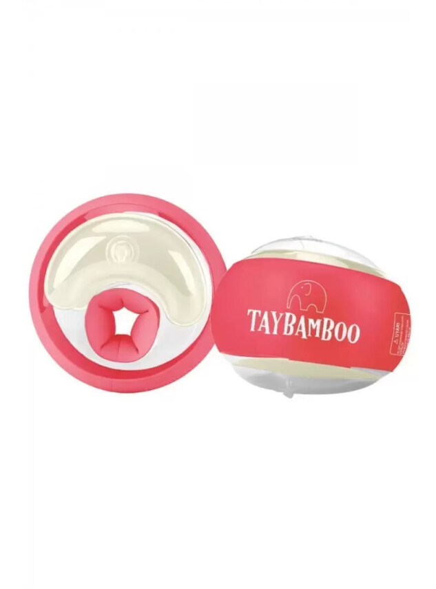 Taybamboo Classıcs Yuvarlak Üç Hava Odalı Yüzme Yardımcısı Kolluk - Pembe - Large (6-14 Yaş 19-40kg) - Taybamboo