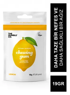 The Humble Co Chewing Gum Limon Aromalı Sakız 19 g - 2