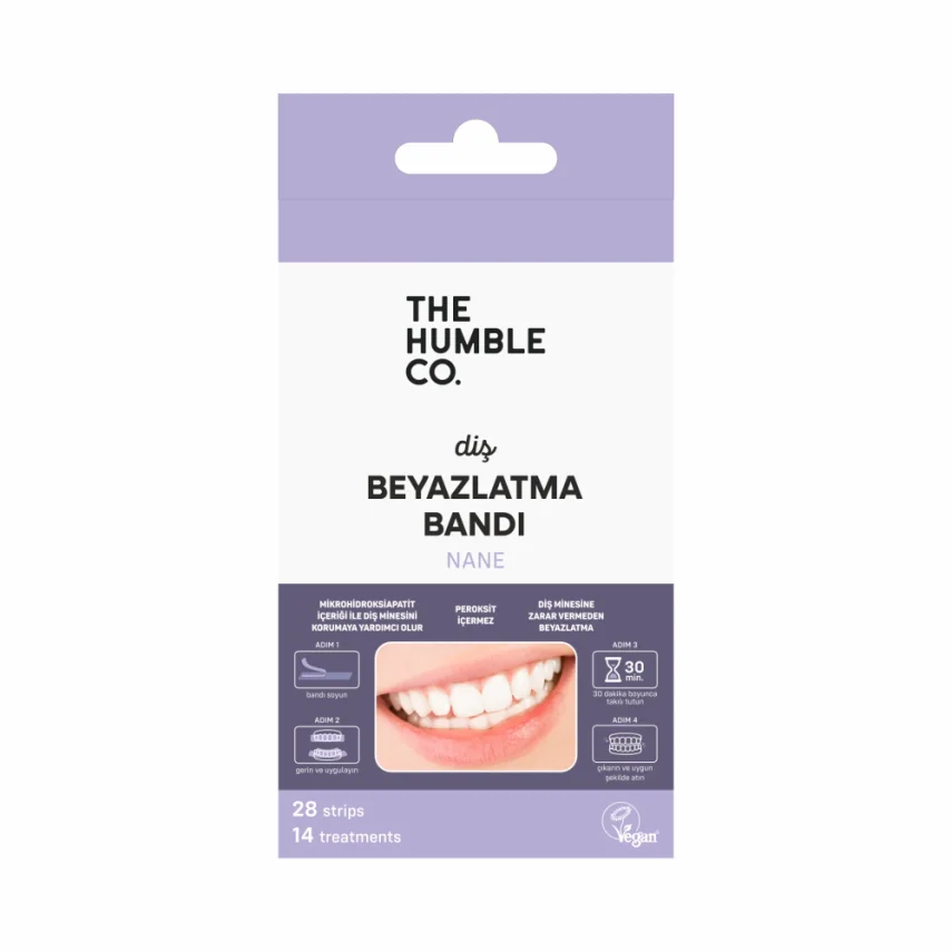 The Humble Co Diş Beyazlatma Bandı Naneli 28 Adet - 1