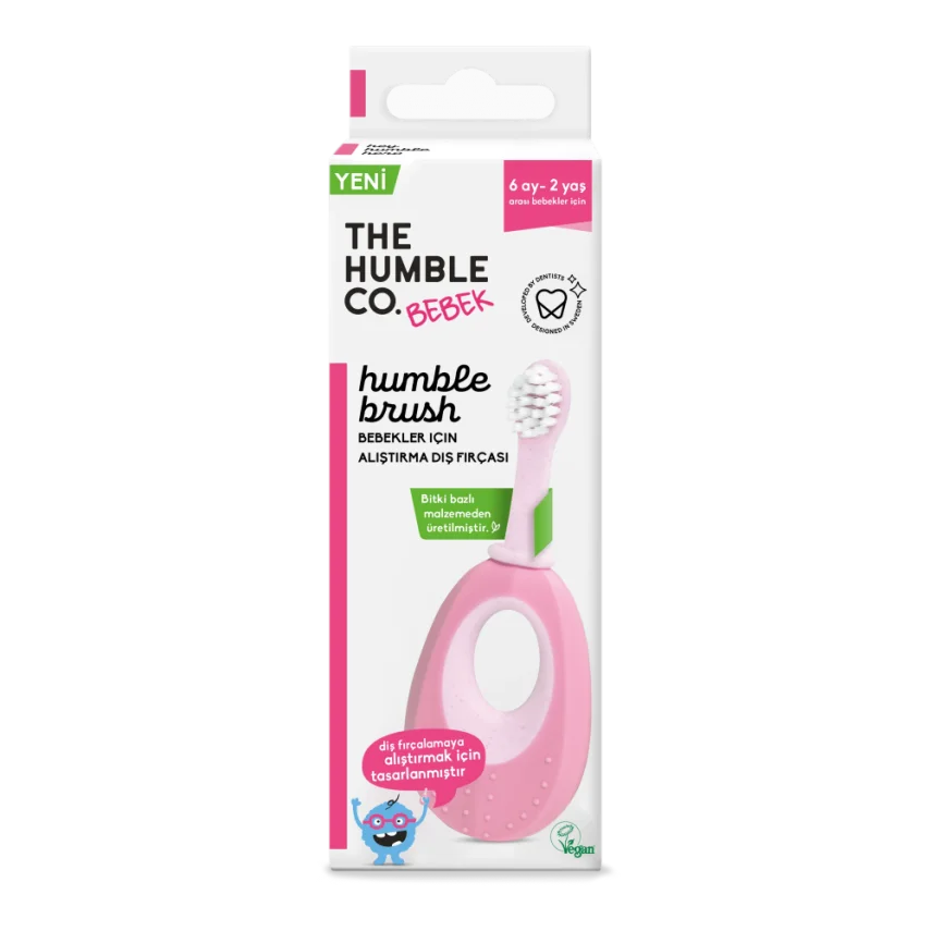 The Humble Co Humble Brush Plant Based Alıştıma Fırçası - Lila - 1