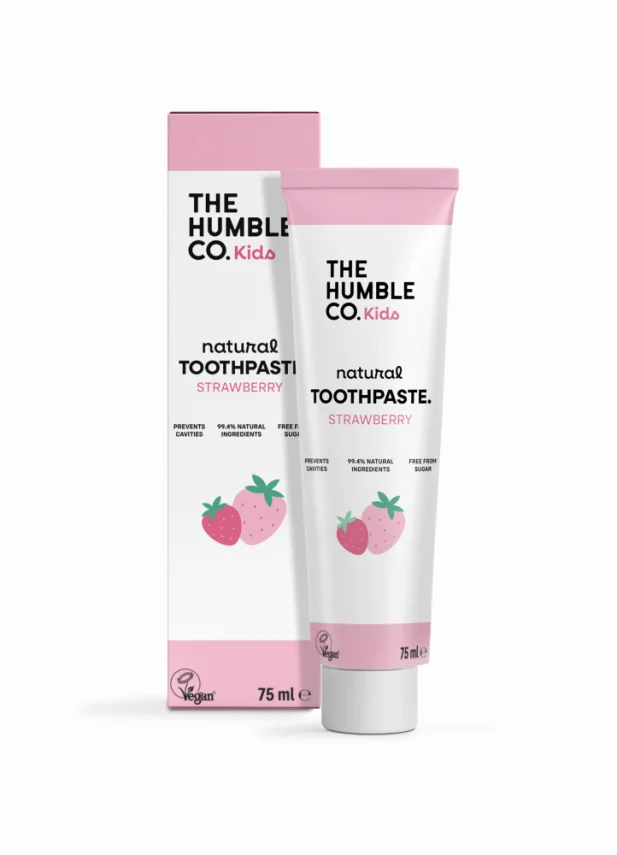 The Humble Co Kids Çilekli Diş Macunu 75 ml - 1