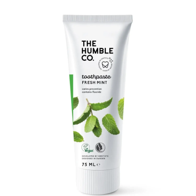 The Humble Co Natural Toothpaste Fresh Mint 75 ml Organik Naneli Diş Macunu - Humble Brush