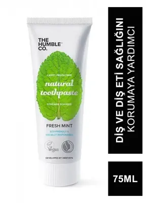 The Humble Co Natural Toothpaste Fresh Mint 75 ml Organik Naneli Diş Macunu - 2