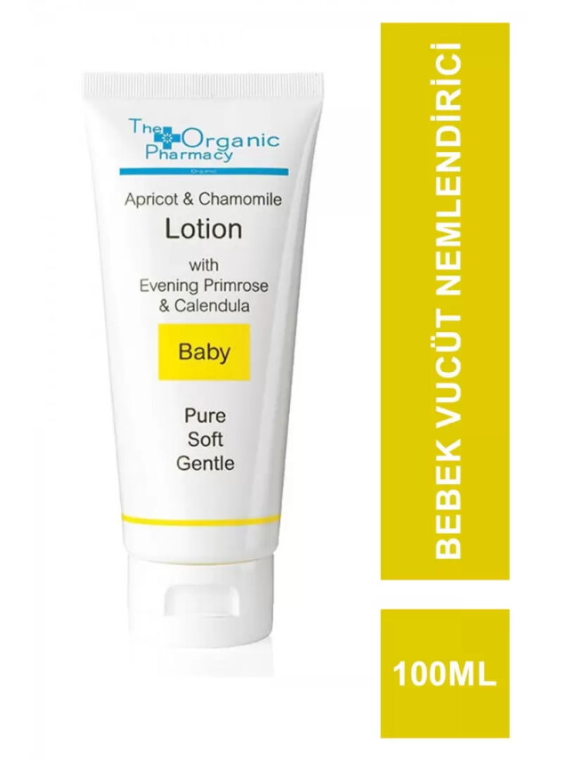 The Organic Pharmacy Baby Apricot & Chamomile Body Wash 100ml - The Organic Pharmacy