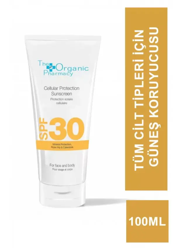 The Organic Pharmacy Celluar Protection Sunscreen SPF30 100ml - 1