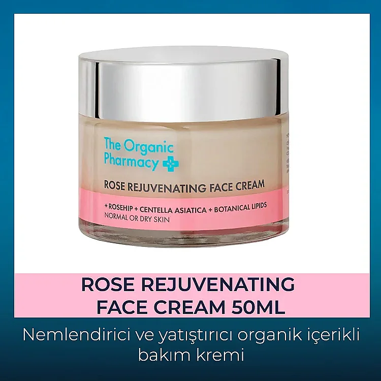 Outlet - The Organic Pharmacy Double Rose Rejuvenating Face Cream 50ml - 1