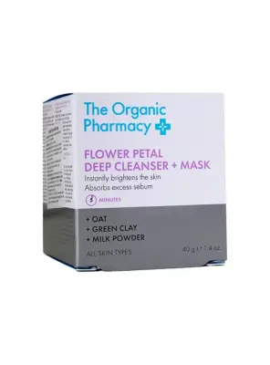 The Organic Pharmacy Flower Petal Deep Cleanser & Mask 40gr - 1