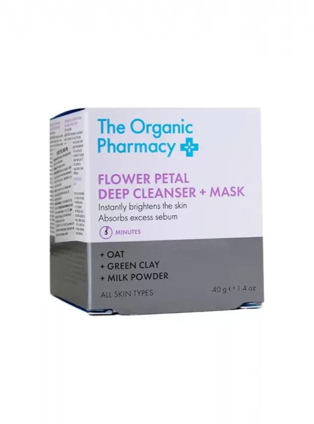 The Organic Pharmacy Flower Petal Deep Cleanser & Mask 40gr - 1