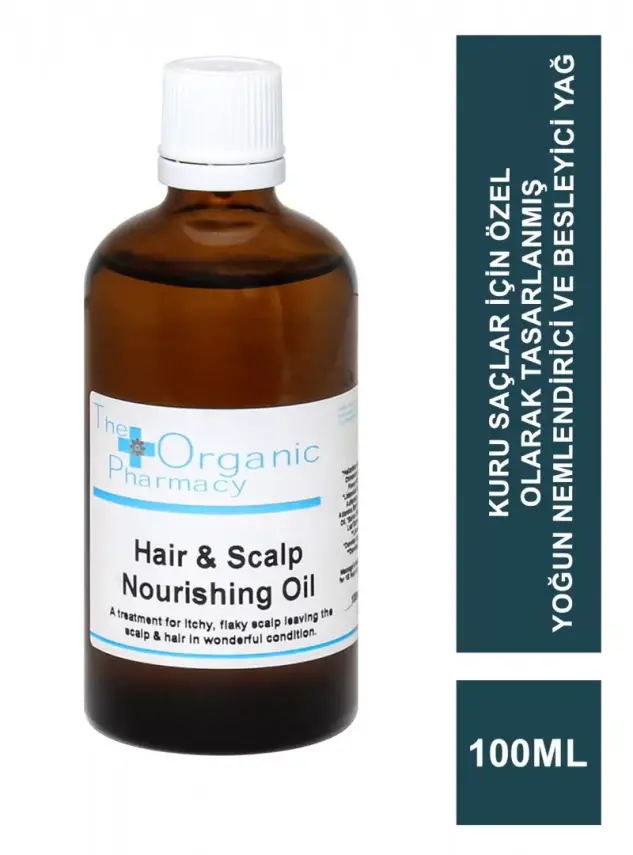 The Organic Pharmacy Hair & Scalp Nourishing Oil 100 ml - Kopya - 1