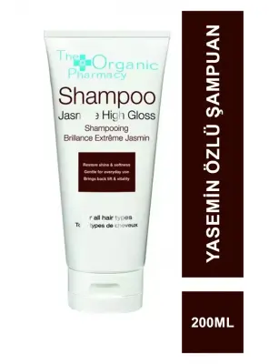 The Organic Pharmacy Jasmine High Gloss Shampoo Yasemin Özlü Şampuan 200 ml - The Organic Pharmacy