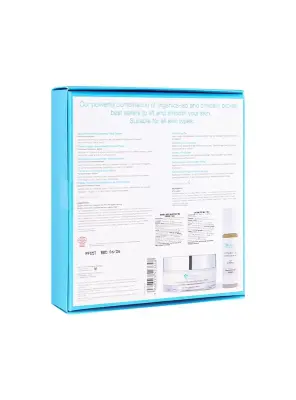 OUTLET - The Organic Pharmacy Lift & Smooth Skincare Kit - 3