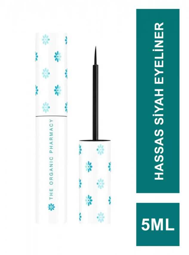 The Organic Pharmacy No Eyeliner Precision Likit Black 5 ml - The Organic Pharmacy