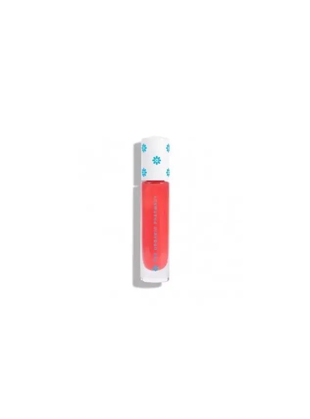 The Organic Pharmacy No Lipgloss Volumising Balm Gloss Coral 5ml - 2