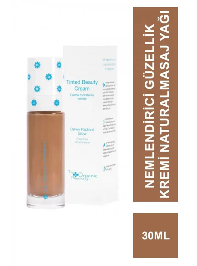 The Organic Pharmacy No Tinted Moisturising Beauty Cream Natural Glow 30 ml - The Organic Pharmacy